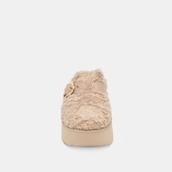 LELANI PLUSH FLATS NATURAL PLUSH(Lelani Plush Flats Natural Plush) 18 LELANI PLUSH FLATS NATURAL PLUSH(Lelani Plush Flats Natural Plush) -Dolce Vita DOLCEVITA FLATS LELANIPLUSH NATURALPLUSH 04