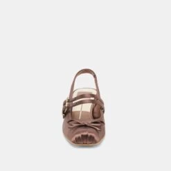 LORIS HEELS MAHOGANY SATIN(Loris Heels Mahogany Satin) -Dolce Vita DOLCEVITA FLATS LORIS MAHOGANYSATIN 04