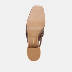 LORIS HEELS MAHOGANY SATIN(Loris Heels Mahogany Satin) -Dolce Vita DOLCEVITA FLATS LORIS MAHOGANYSATIN 07