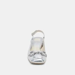 MELLI HEELS SILVER DISTRESSED LEATHER(Melli Heels Silver Distressed Leather) 14 MELLI HEELS SILVER DISTRESSED LEATHER(Melli Heels Silver Distressed Leather) -Dolce Vita DOLCEVITA FLATS MELLI SILVERDISTRESSEDLEATHER 04