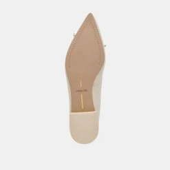 PALANI BALLET FLATS CREME CRINKLE PATENT(Palani Ballet Flats Creme Crinkle Patent) -Dolce Vita DOLCEVITA FLATS PALANI CREMECRINKLEPATENT 07