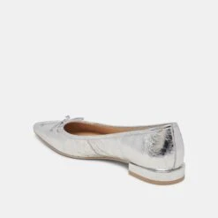 PALANI BALLET FLATS SILVER DISTRESSED LEATHER - Re:vita(Palani Ballet Flats Silver Distressed Leather Resale) -Dolce Vita DOLCEVITA FLATS PALANI SILVERDISTRESSEDLEATHER 09 34e5778b 7ad3 42d9 a36a d0e9b787f8f7