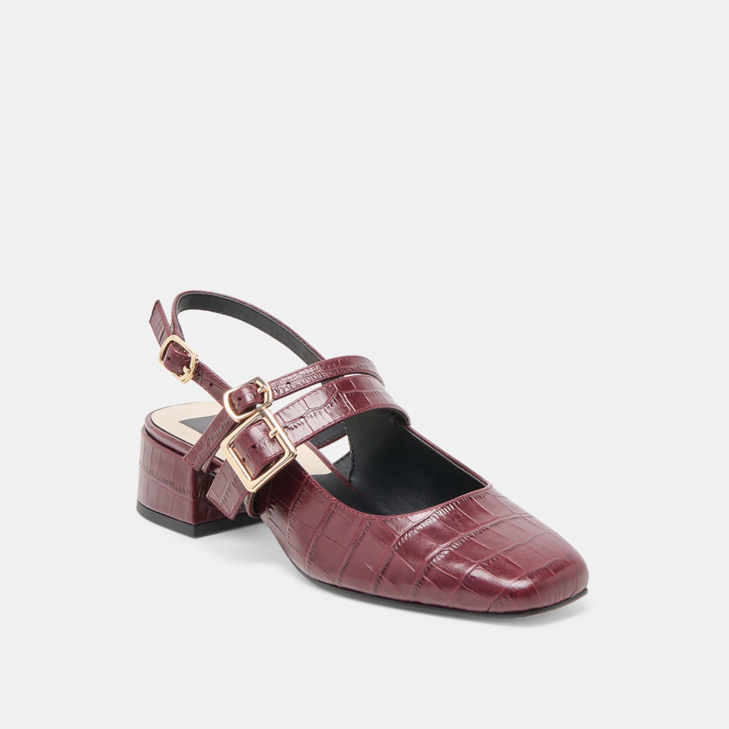 PATZY HEELS OXBLOOD EMBOSSED LEATHER(Patzy Heels Oxblood Embossed Leather) 2 PATZY HEELS OXBLOOD EMBOSSED LEATHER(Patzy Heels Oxblood Embossed Leather) - Image 2