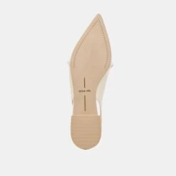 PAYGE FLATS OFF WHITE CRINKLE PATENT(Payge Flats Off White Crinkle Patent) -Dolce Vita DOLCEVITA FLATS PAYGE OFFWHITECRINKLEPATENT 07