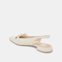 PAYGE FLATS OFF WHITE CRINKLE PATENT(Payge Flats Off White Crinkle Patent) -Dolce Vita DOLCEVITA FLATS PAYGE OFFWHITECRINKLEPATENT 09