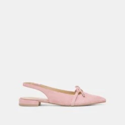 PAYGE FLATS PETAL PINK SUEDE(Payge Flats Petal Pink Suede)