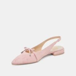 PAYGE FLATS PETAL PINK SUEDE(Payge Flats Petal Pink Suede) -Dolce Vita DOLCEVITA FLATS PAYGE PETALPINKSUEDE 08