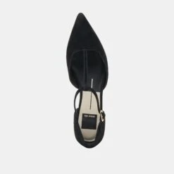 PEATY FLATS ONYX SUEDE(Peaty Flats Onyx Suede) -Dolce Vita DOLCEVITA FLATS PEATY ONYXSUEDE 06
