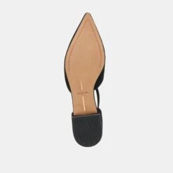 PEATY FLATS ONYX SUEDE(Peaty Flats Onyx Suede) -Dolce Vita DOLCEVITA FLATS PEATY ONYXSUEDE 07