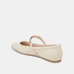 RADYA BALLET FLATS CREME LEATHER(Radya Ballet Flats Creme Leather) -Dolce Vita DOLCEVITA FLATS RADYA CREMELEATHER 09