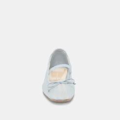 RAEVEN BALLET FLATS LIGHT BLUE TULLE(Raeven Ballet Flats Light Blue Tulle) -Dolce Vita DOLCEVITA FLATS RAEVEN LIGHTBLUETULLE 04