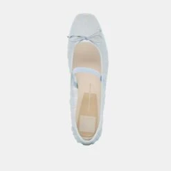 RAEVEN BALLET FLATS LIGHT BLUE TULLE(Raeven Ballet Flats Light Blue Tulle) -Dolce Vita DOLCEVITA FLATS RAEVEN LIGHTBLUETULLE 06