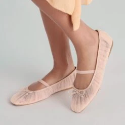 RAEVEN BALLET FLATS PRALINE TULLE(Raeven Ballet Flats Praline Tulle) 16 RAEVEN BALLET FLATS PRALINE TULLE(Raeven Ballet Flats Praline Tulle) -Dolce Vita DOLCEVITA FLATS RAEVEN PRALINETULLE ONFOOT 04