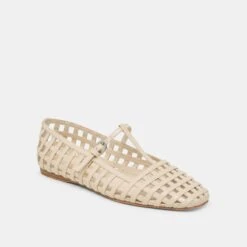 RAINS BALLET FLATS IVORY STELLA(Rains Ballet Flats Ivory Stella) -Dolce Vita DOLCEVITA FLATS RAINS IVORYSTELLA 01