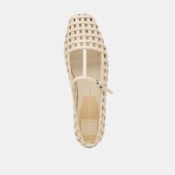 RAINS BALLET FLATS IVORY STELLA(Rains Ballet Flats Ivory Stella) -Dolce Vita DOLCEVITA FLATS RAINS IVORYSTELLA 06