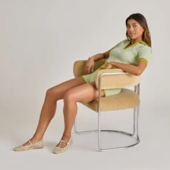 RAINS BALLET FLATS IVORY STELLA(Rains Ballet Flats Ivory Stella) -Dolce Vita DOLCEVITA FLATS RAINS IVORYSTELLA ONFOOT 01