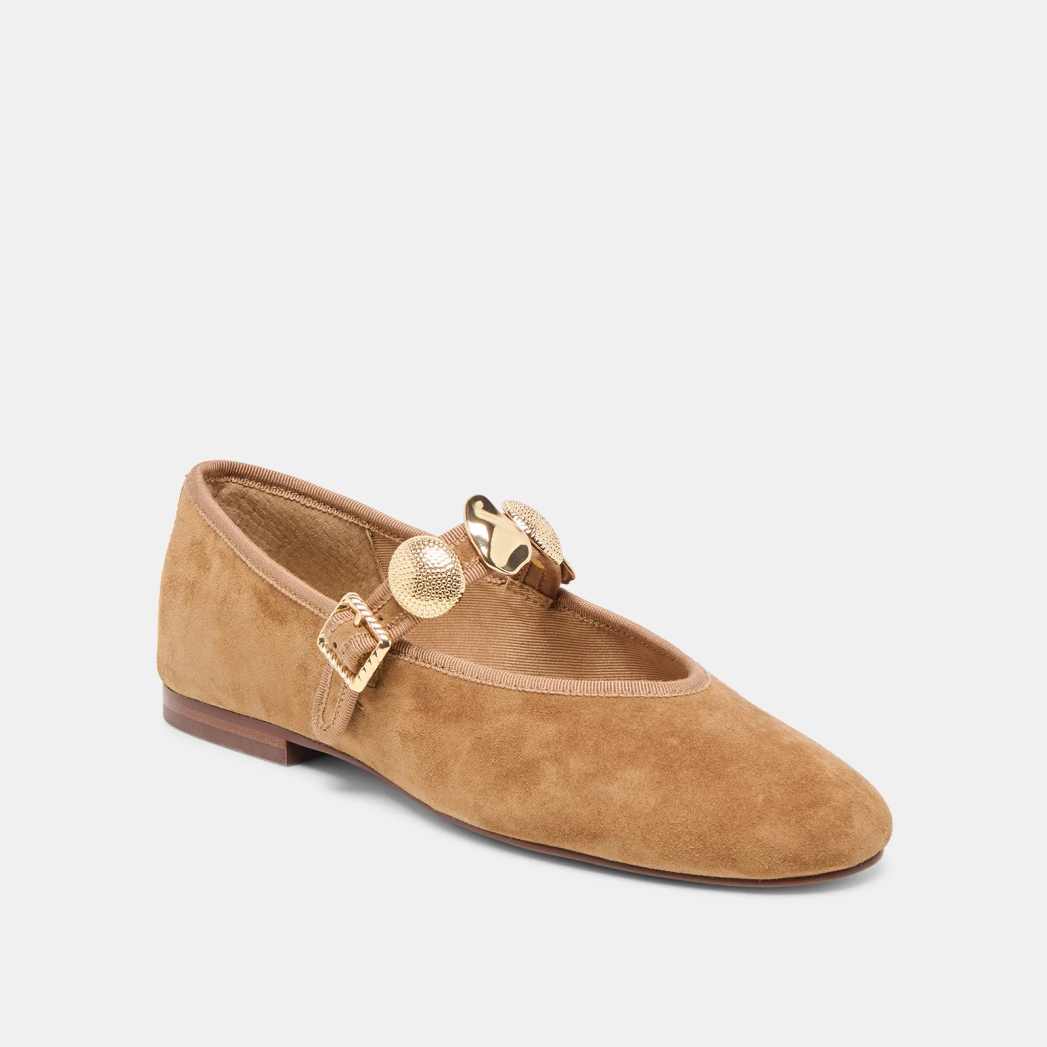 RELAN BALLET FLATS LT BROWN SUEDE(Relan Ballet Flats Lt Brown Suede) 2 RELAN BALLET FLATS LT BROWN SUEDE(Relan Ballet Flats Lt Brown Suede) - Image 2