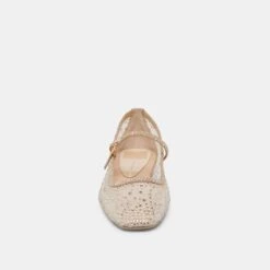 REYES CRYSTAL BALLET FLATS GOLD MESH(Reyes Crystal Ballet Flats Gold Mesh) 18 REYES CRYSTAL BALLET FLATS GOLD MESH(Reyes Crystal Ballet Flats Gold Mesh) -Dolce Vita DOLCEVITA FLATS REYESCRYSTAL GOLDMESH 04