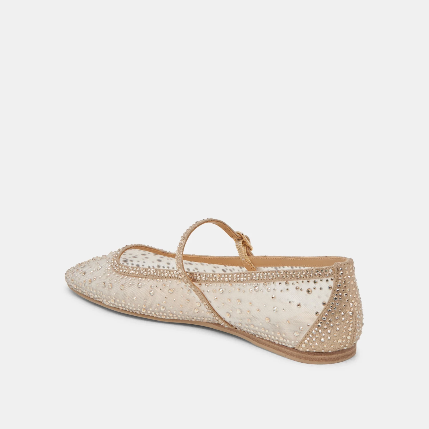 REYES CRYSTAL BALLET FLATS GOLD MESH(Reyes Crystal Ballet Flats Gold Mesh) 7 REYES CRYSTAL BALLET FLATS GOLD MESH(Reyes Crystal Ballet Flats Gold Mesh) - Image 7