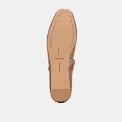 REYES CRYSTAL BALLET FLATS MID BROWN MESH(Reyes Crystal Ballet Flats Mid Brown Mesh) -Dolce Vita DOLCEVITA FLATS REYESCRYSTAL MIDBROWNMESH 07