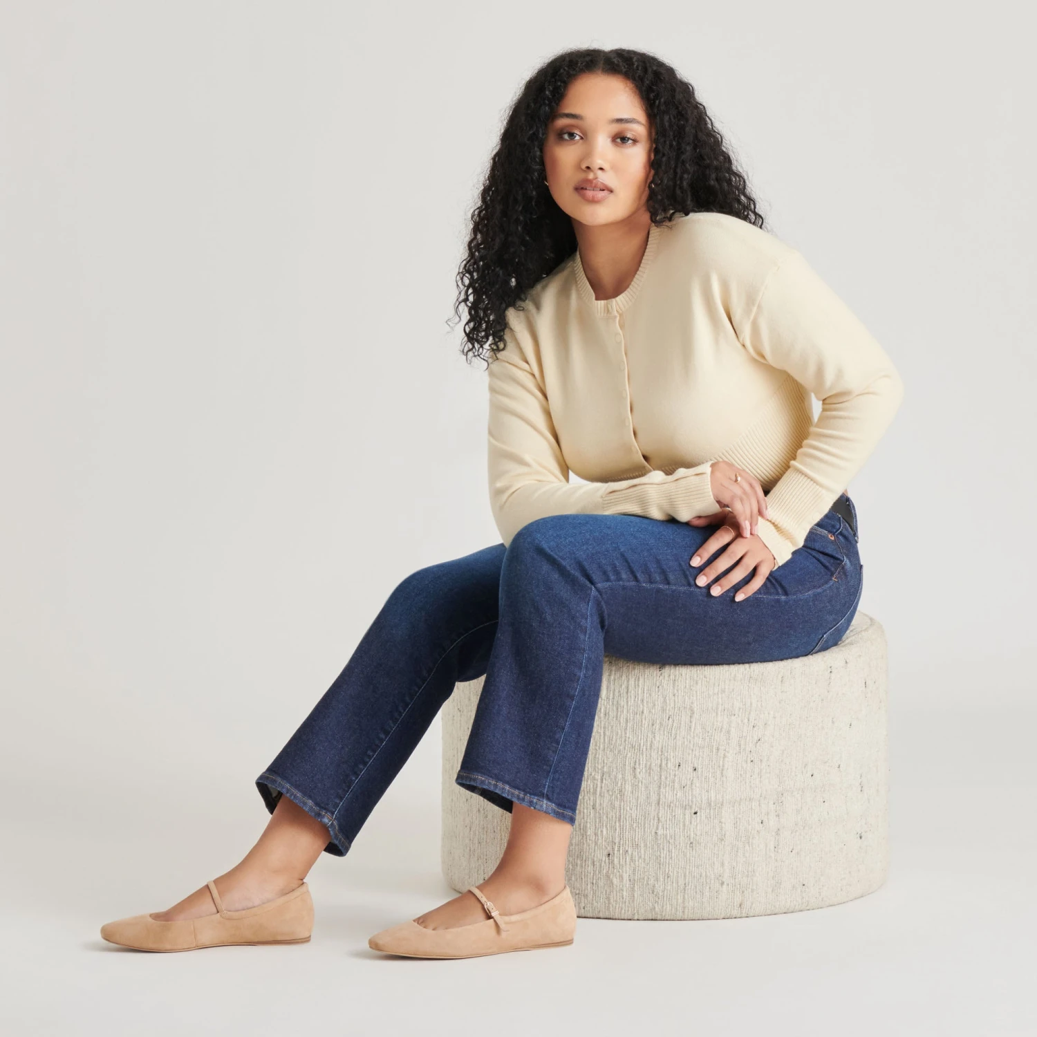 REYES BALLET FLATS BAMBOO SUEDE(Reyes Flats Bamboo Suede) 2 REYES BALLET FLATS BAMBOO SUEDE(Reyes Flats Bamboo Suede) - Image 2