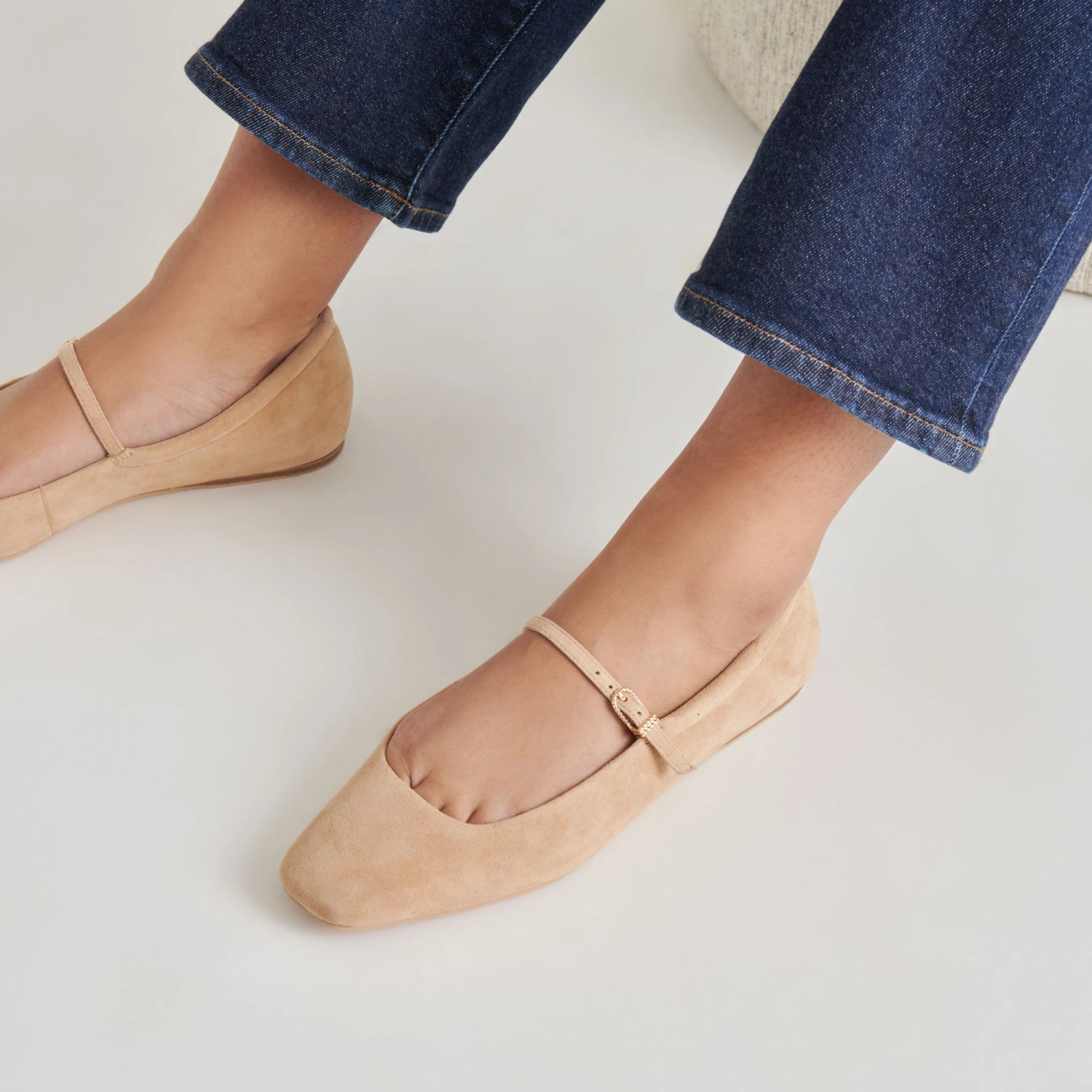 REYES BALLET FLATS BAMBOO SUEDE(Reyes Flats Bamboo Suede) 4 REYES BALLET FLATS BAMBOO SUEDE(Reyes Flats Bamboo Suede) - Image 4