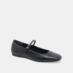 REYES BALLET FLATS BLACK LEATHER(Reyes Flats Black Leather) -Dolce Vita DOLCEVITA FLATS REYES BLACKLEATHER 01 f53e93fe 285d 4979 a0ac b0b801543e5b