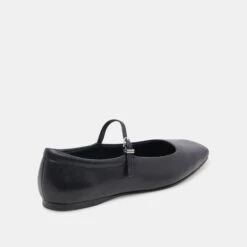 REYES BALLET FLATS BLACK LEATHER(Reyes Flats Black Leather) -Dolce Vita DOLCEVITA FLATS REYES BLACKLEATHER 03 e4f65025 3ff6 49d4 b5eb b545af8067ec