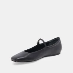 REYES BALLET FLATS BLACK LEATHER(Reyes Flats Black Leather) -Dolce Vita DOLCEVITA FLATS REYES BLACKLEATHER 08 a4fec393 b110 4480 831f 5388b2dcaca5