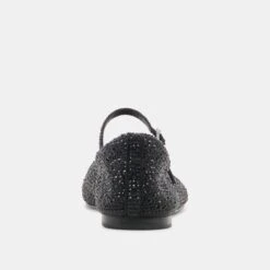 REYES CRYSTAL BALLET FLATS BLACK METALLIC CRYSTAL(Reyes Crystal Ballet Flats Black Metallic Crystal) -Dolce Vita DOLCEVITA FLATS REYES CRYSTAL BLACK METALLIC CRYSTAL 05