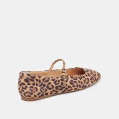 REYES BALLET FLATS DK LEOPARD SUEDE(Reyes Flats Dk Leopard Suede) -Dolce Vita DOLCEVITA FLATS REYES DKLEOPARDSUEDE 03