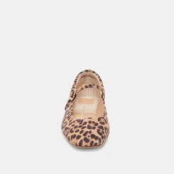REYES BALLET FLATS DK LEOPARD SUEDE(Reyes Flats Dk Leopard Suede) -Dolce Vita DOLCEVITA FLATS REYES DKLEOPARDSUEDE 04