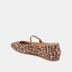 REYES BALLET FLATS DK LEOPARD SUEDE(Reyes Flats Dk Leopard Suede) -Dolce Vita DOLCEVITA FLATS REYES DKLEOPARDSUEDE 09