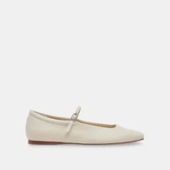 REYES BALLET FLATS IVORY LEATHER(Reyes Flats Ivory Leather) -Dolce Vita DOLCEVITA FLATS REYES IVORYLEATHER 02
