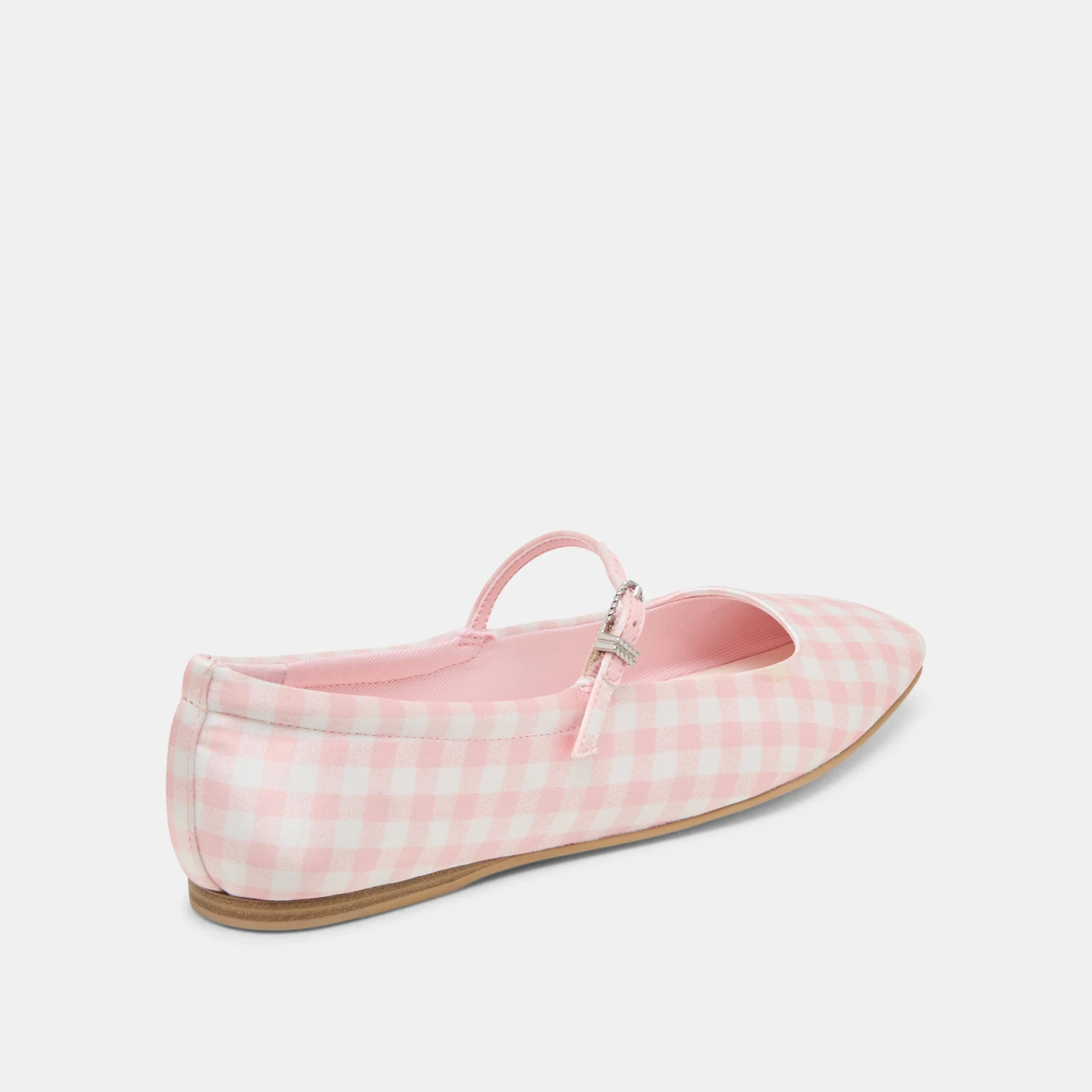 REYES X BYRDIE GOLF BALLET FLATS PINK PLAID GINGHAM(Reyes X Byrdie Golf Ballet Flats Pink Plaid Gingham) 6 REYES X BYRDIE GOLF BALLET FLATS PINK PLAID GINGHAM(Reyes X Byrdie Golf Ballet Flats Pink Plaid Gingham) - Image 6