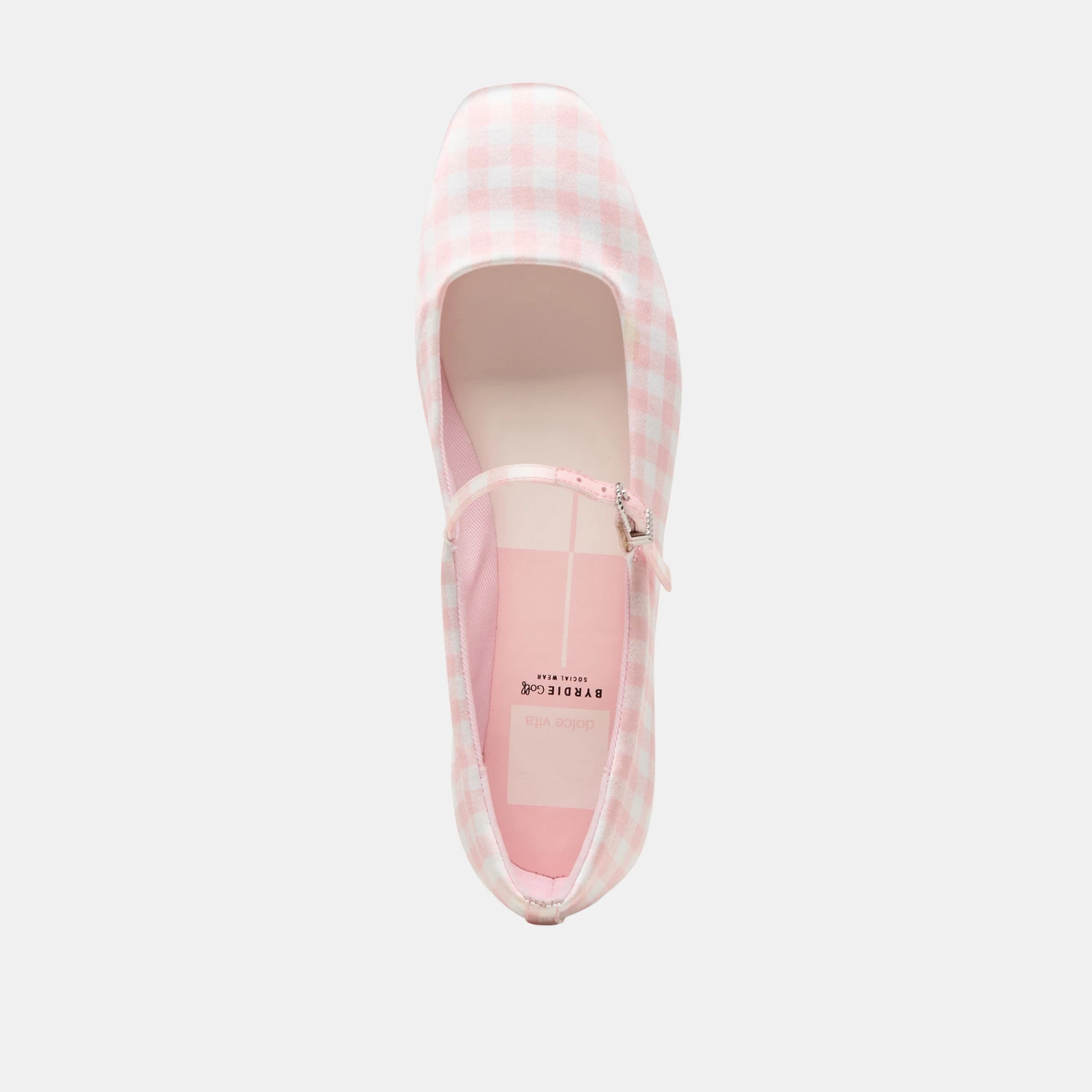 REYES X BYRDIE GOLF BALLET FLATS PINK PLAID GINGHAM(Reyes X Byrdie Golf Ballet Flats Pink Plaid Gingham) 14 REYES X BYRDIE GOLF BALLET FLATS PINK PLAID GINGHAM(Reyes X Byrdie Golf Ballet Flats Pink Plaid Gingham) - Image 14