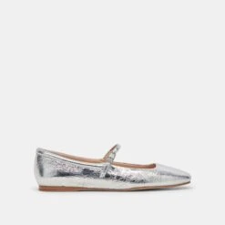 REYES BALLET FLATS SILVER DISTRESSED LEATHER(Reyes Flats Silver Distressed Leather) -Dolce Vita DOLCEVITA FLATS REYES SILVERDISTRESSEDLEATHER 2