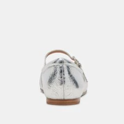REYES BALLET FLATS SILVER DISTRESSED LEATHER(Reyes Flats Silver Distressed Leather) -Dolce Vita DOLCEVITA FLATS REYES SILVERDISTRESSEDLEATHER 5