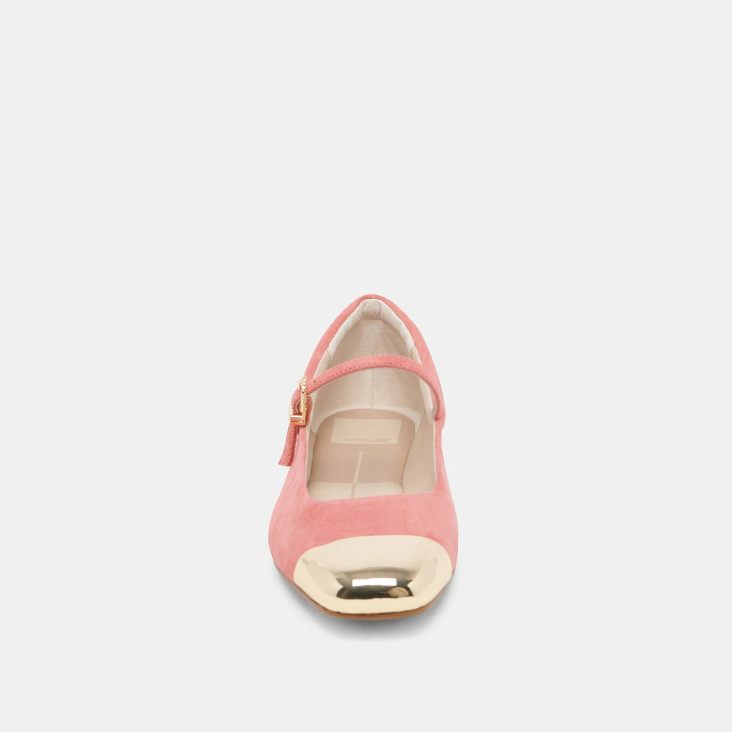 REYES TOE CAP BALLET FLATS CORAL SUEDE(Reyes Toe Cap Ballet Flats Coral Suede) 6 REYES TOE CAP BALLET FLATS CORAL SUEDE(Reyes Toe Cap Ballet Flats Coral Suede) - Image 6