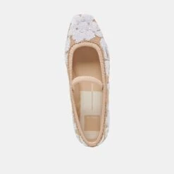 RHODIE BALLET FLATS NATURAL MULTI FLORAL SEQUIN(Rhodie Ballet Flats Natural Multi Floral Sequin) -Dolce Vita DOLCEVITA FLATS RHODIE NATURALMULTIFLORALSEQUIN 06