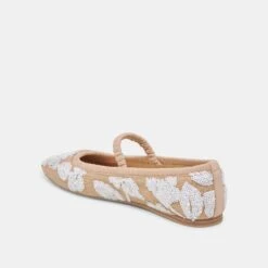 RHODIE BALLET FLATS NATURAL MULTI FLORAL SEQUIN(Rhodie Ballet Flats Natural Multi Floral Sequin) -Dolce Vita DOLCEVITA FLATS RHODIE NATURALMULTIFLORALSEQUIN 09