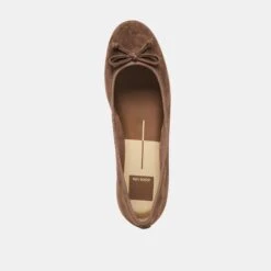 RITLA BALLET FLATS DK BROWN SUEDE(Ritla Ballet Flats Dk Brown Suede) -Dolce Vita DOLCEVITA FLATS RITLA DKBROWNSUEDE 06