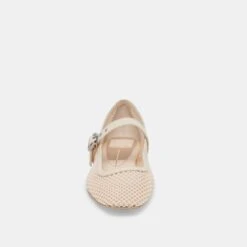 RODNI MESH BALLET FLATS CREME WOVEN MESH(Rodni Mesh Ballet Flats Creme Woven Mesh) -Dolce Vita DOLCEVITA FLATS RODNIMESH CREMEWOVENMESH 04
