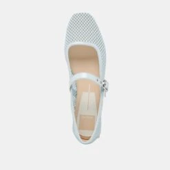 RODNI MESH BALLET FLATS LIGHT BLUE MESH(Rodni Mesh Ballet Flats Light Blue Mesh) -Dolce Vita DOLCEVITA FLATS RODNIMESH LIGHTBLUEWOVENMESH 06