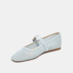 RODNI MESH BALLET FLATS LIGHT BLUE MESH(Rodni Mesh Ballet Flats Light Blue Mesh) -Dolce Vita DOLCEVITA FLATS RODNIMESH LIGHTBLUEWOVENMESH 08