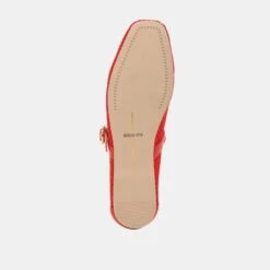 RODNI MESH BALLET FLATS CHILI WOVEN MESH(Rodni Mesh Ballet Flats Chili Woven Mesh) 23 RODNI MESH BALLET FLATS CHILI WOVEN MESH(Rodni Mesh Ballet Flats Chili Woven Mesh) -Dolce Vita DOLCEVITA FLATS RODNIMESH REDWOVENMESH 07