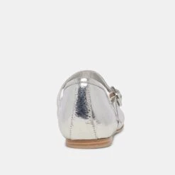 RODNI BALLET FLATS SILVER DISTRESSED LEATHER - Re:vita(Rodni Ballet Flats Silver Distressed Leather Resale) -Dolce Vita DOLCEVITA FLATS RODNI SILVERDISTRESSEDLEATHER 05 b75c0c1e a905 47ca bf0d b0130a238874