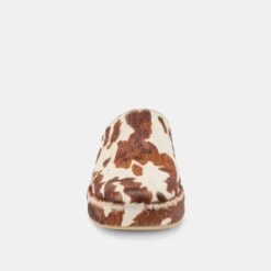 ROSITA FLATS COCOA TAURUS CALF HAIR(Rosita Flats Cocoa Taurus Calf Hair) 14 ROSITA FLATS COCOA TAURUS CALF HAIR(Rosita Flats Cocoa Taurus Calf Hair) -Dolce Vita DOLCEVITA FLATS ROSITA COCOA TAURUS CALF HAIR 04