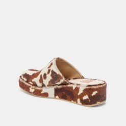 ROSITA FLATS COCOA TAURUS CALF HAIR(Rosita Flats Cocoa Taurus Calf Hair) 13 ROSITA FLATS COCOA TAURUS CALF HAIR(Rosita Flats Cocoa Taurus Calf Hair) -Dolce Vita DOLCEVITA FLATS ROSITA COCOA TAURUS CALF HAIR 08