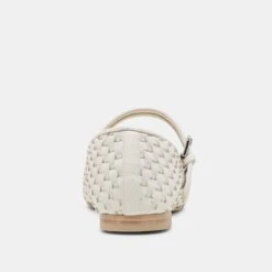 ROSLYN WOVEN BALLET FLATS TRUE WHITE WOVEN LEATHER(Roslyn Woven Ballet Flats True White Woven Leather) 21 ROSLYN WOVEN BALLET FLATS TRUE WHITE WOVEN LEATHER(Roslyn Woven Ballet Flats True White Woven Leather) -Dolce Vita DOLCEVITA FLATS ROSLYNWOVEN TRUEWHITEWOVENLEATHER 05